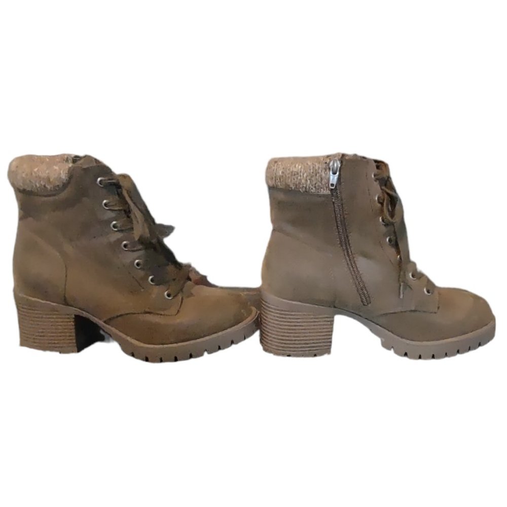 Universal Thread Lace-Up Medium Brown Dark Army G… - image 3